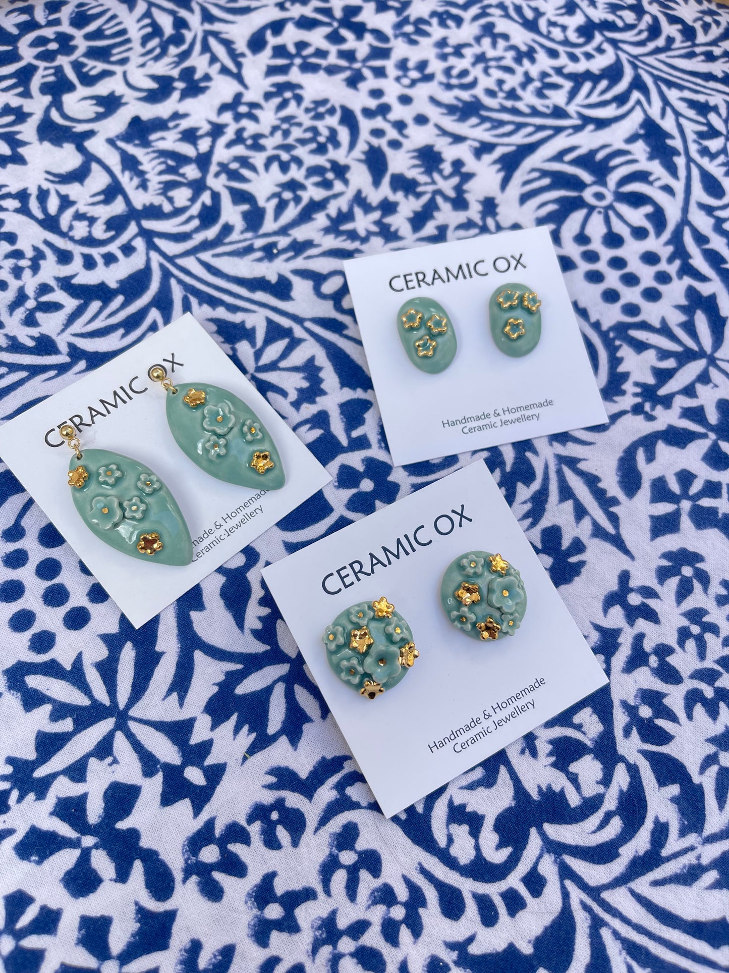 Round cluster studs