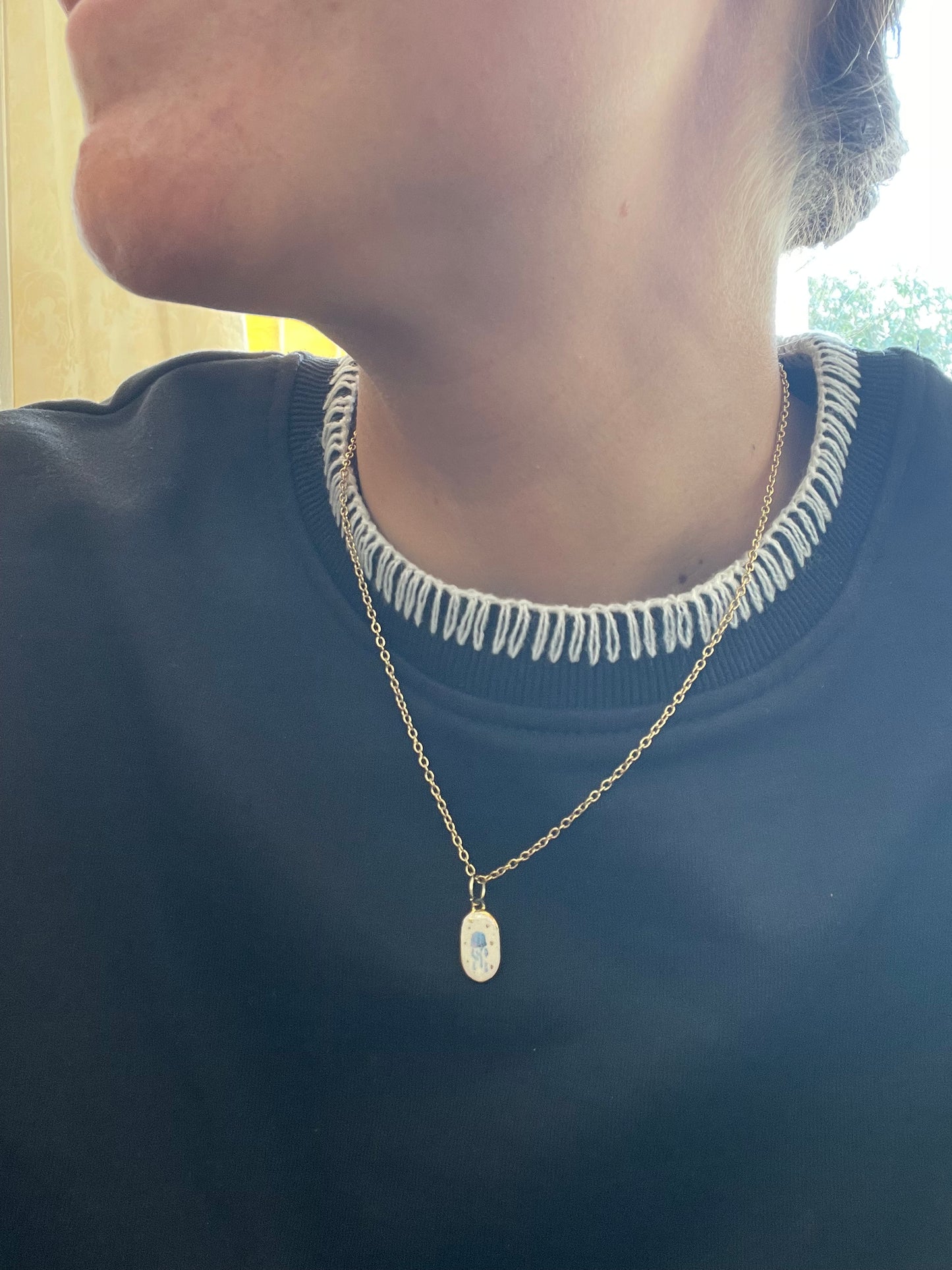 Non tarnish gold chain (45cm/17.7”)