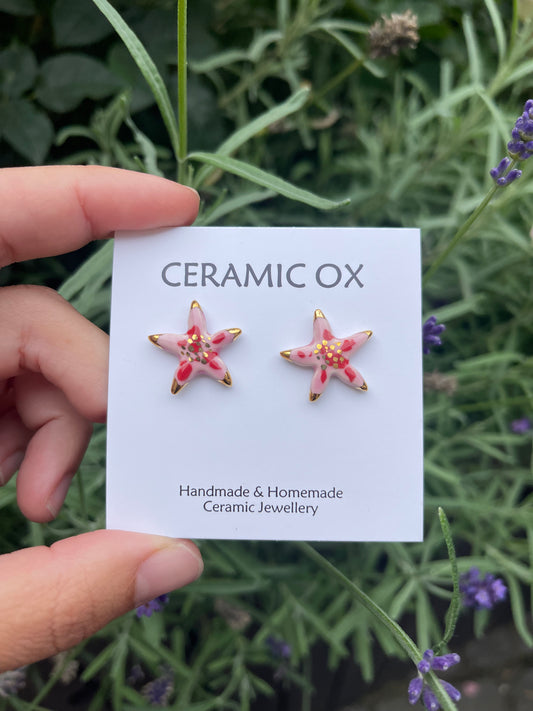 Pink/red starfish