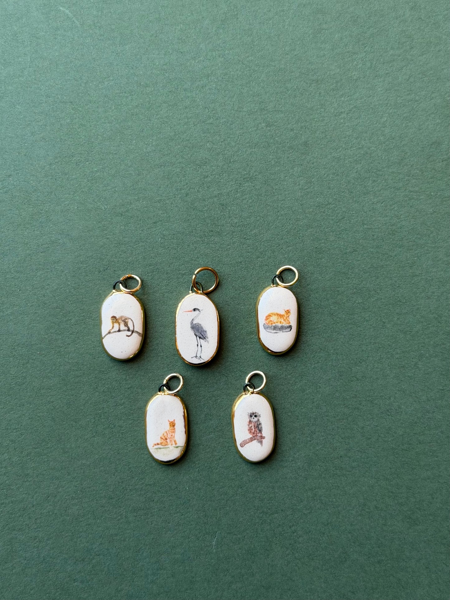 Animal pendant charms
