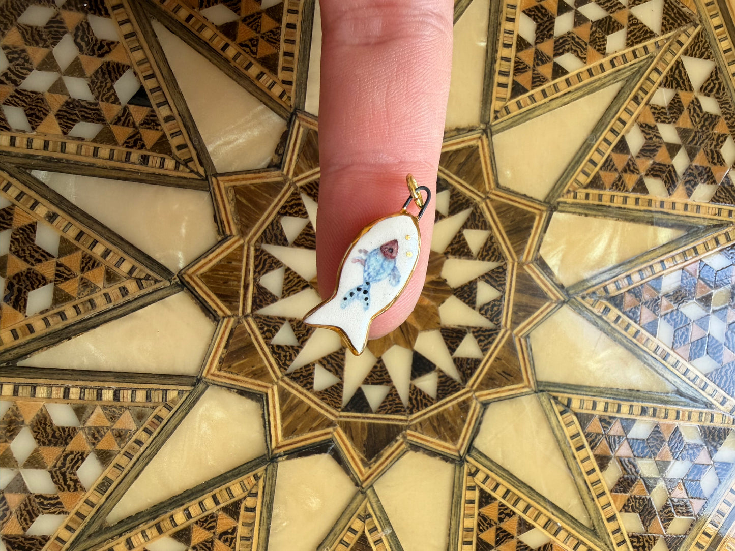 Tetra pendant charm