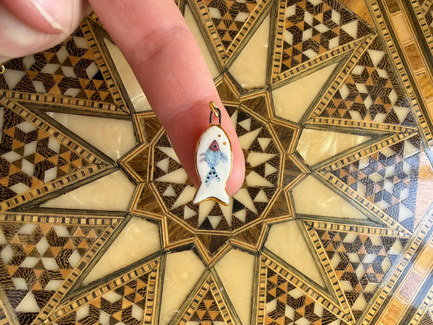 Tetra pendant charm
