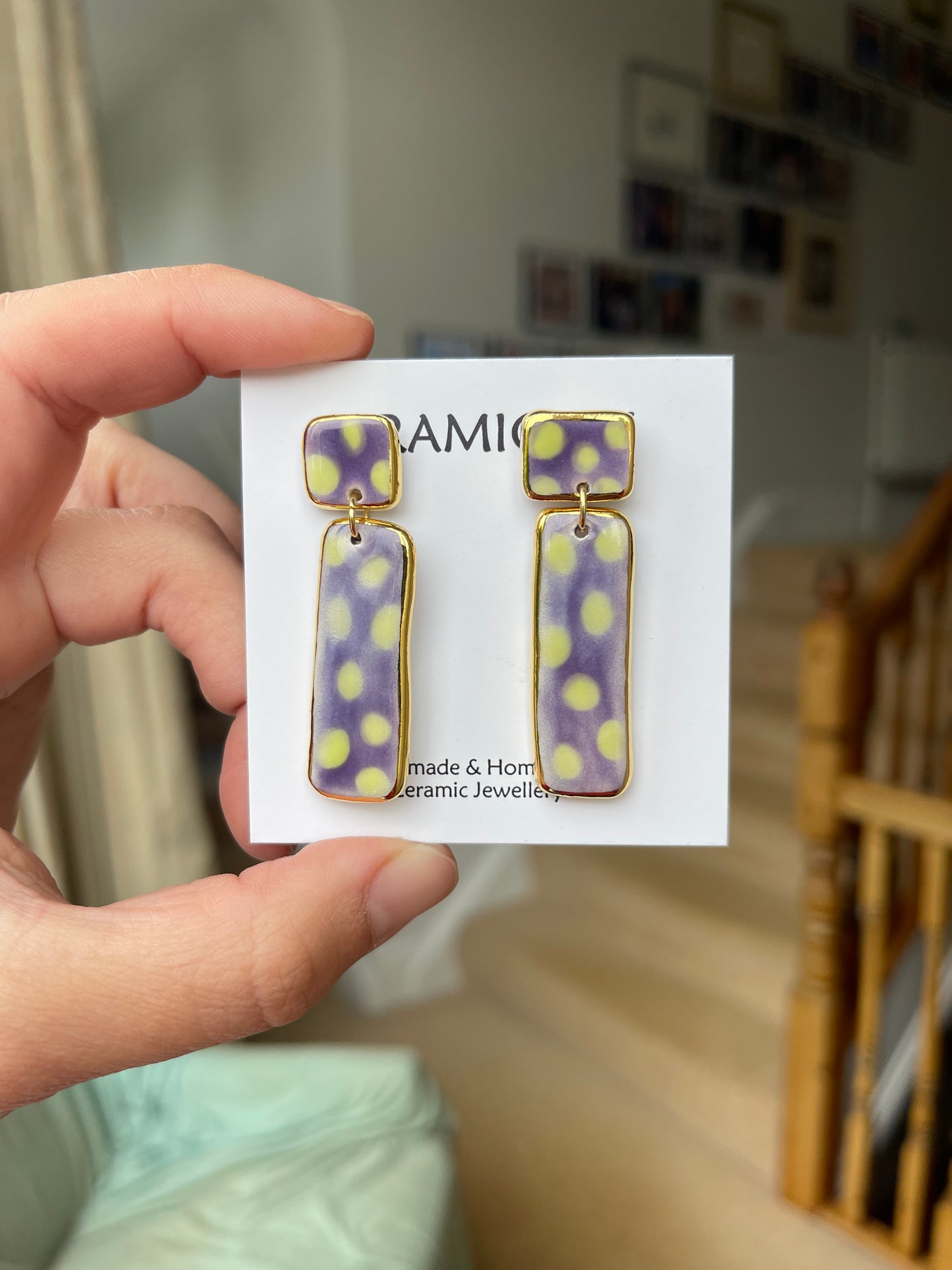 Purple lime spots
