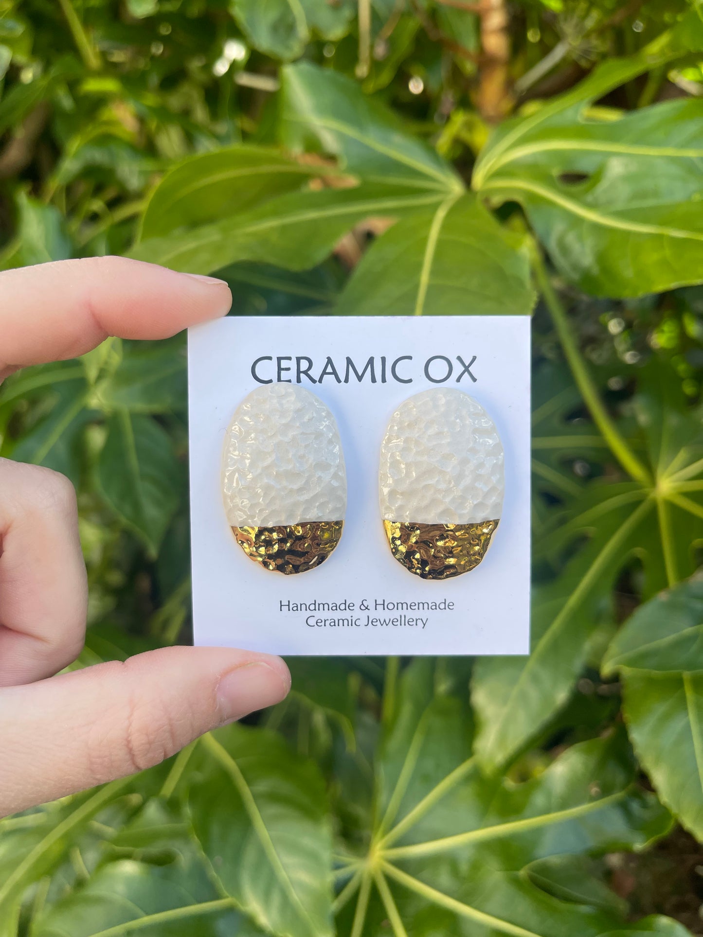 Large textured dipped studs