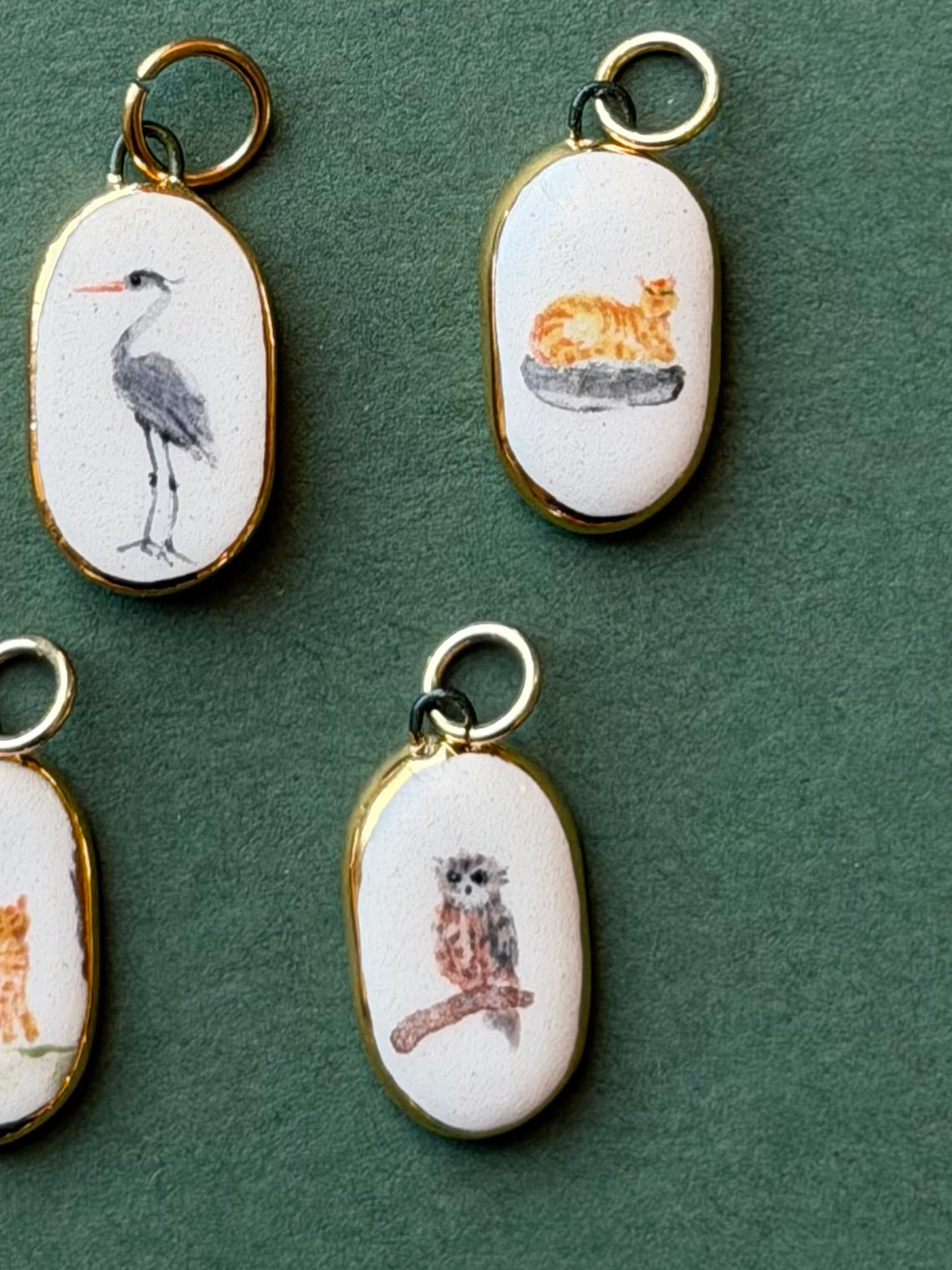 Animal pendant charms