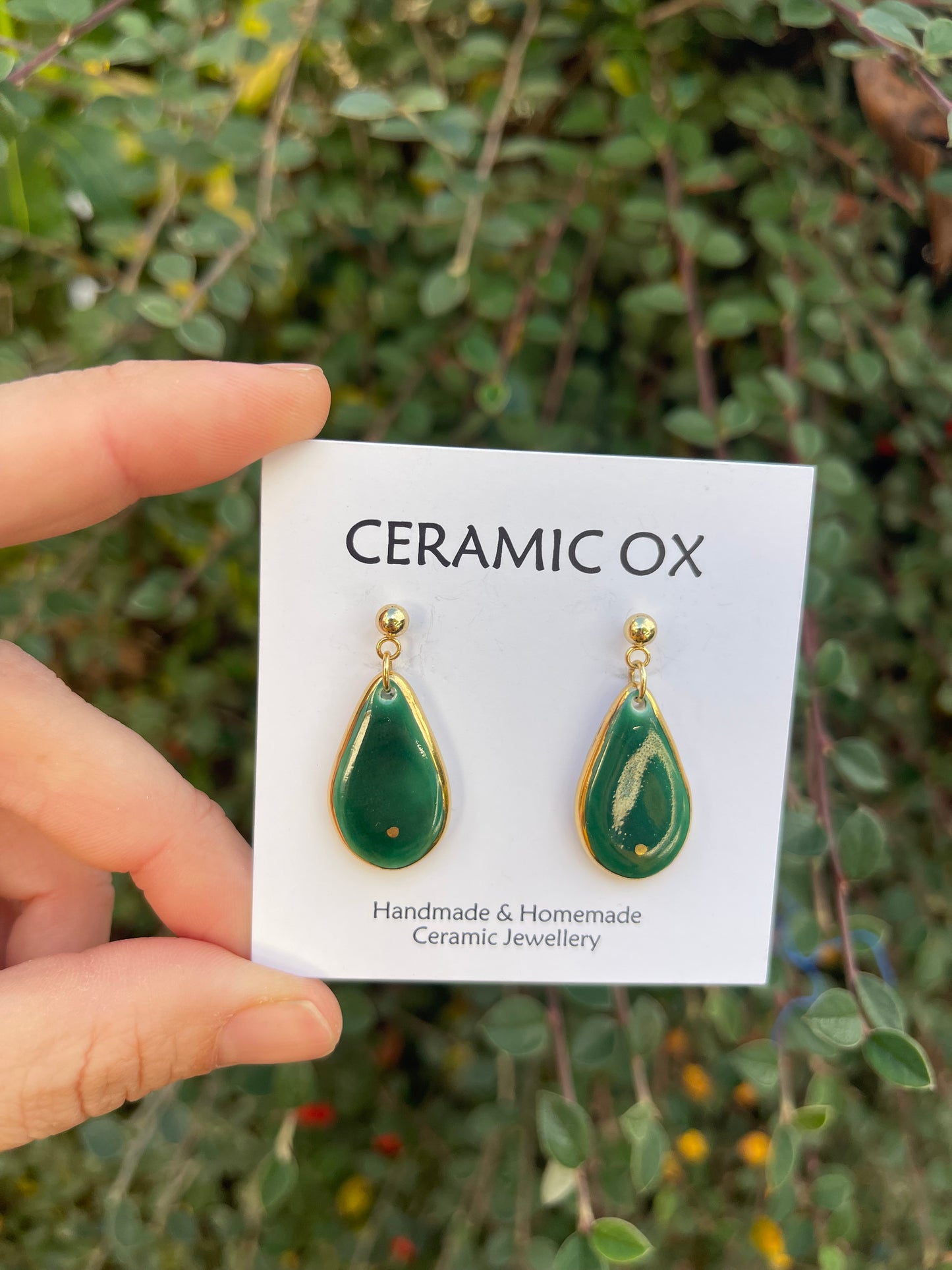 Emerald Green teardrop