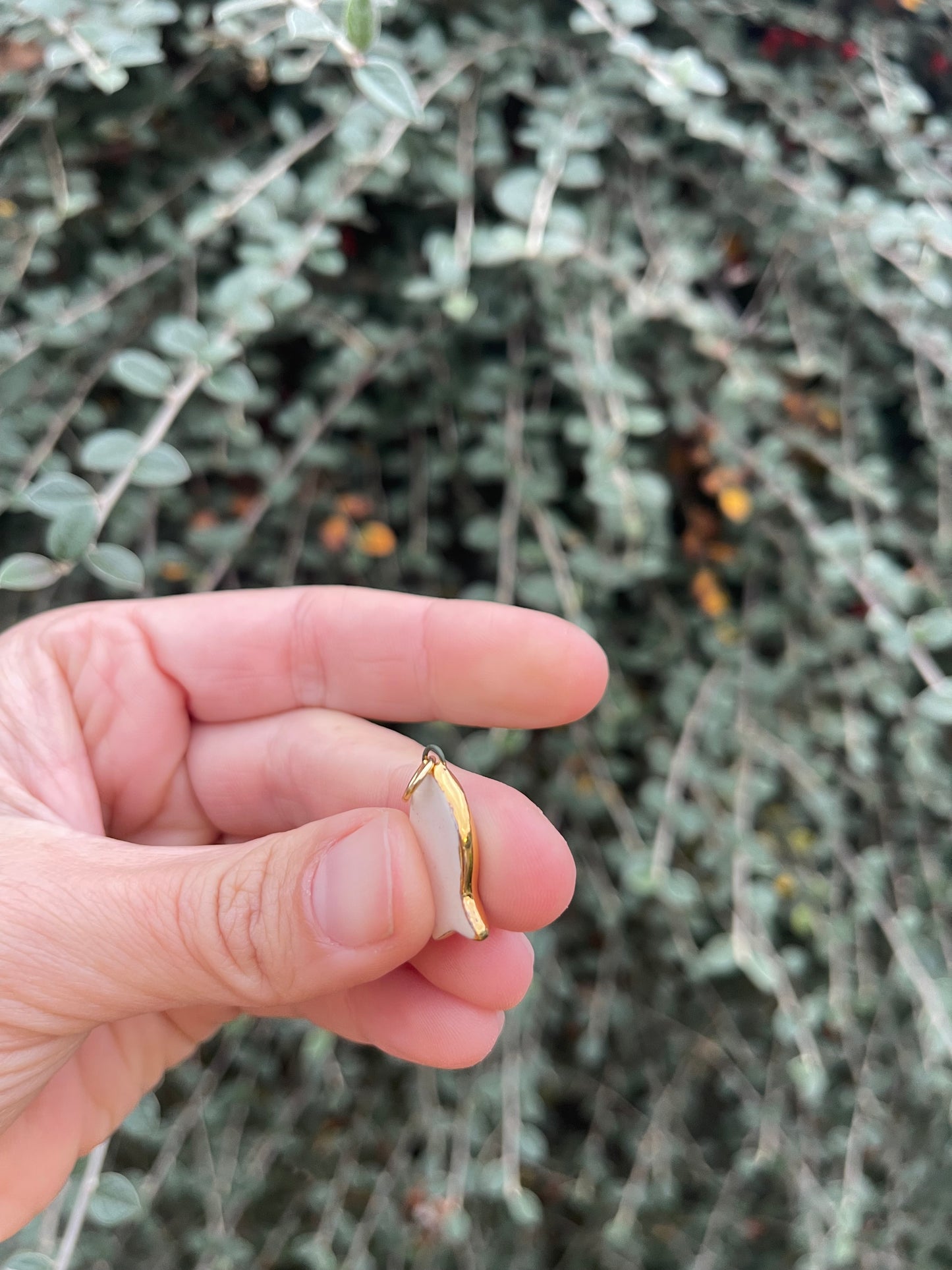 Watercolour fish charm