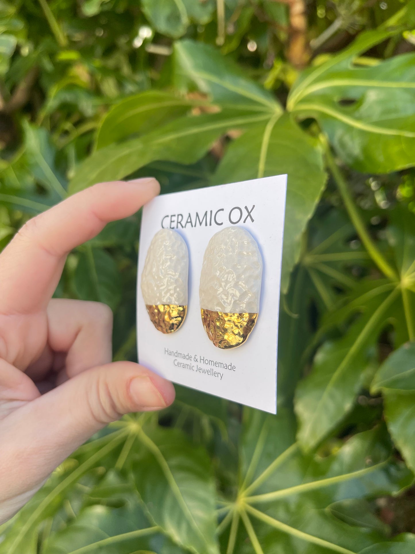 Large textured dipped studs