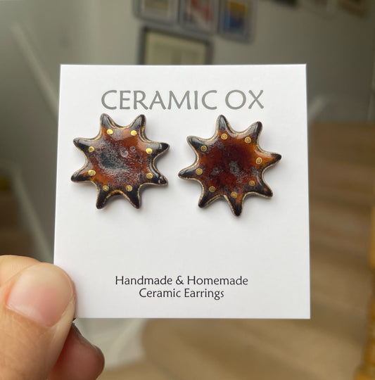Starburst earrings